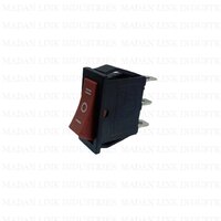 KCD 3 RED 3 PIN ON-OFF-ON