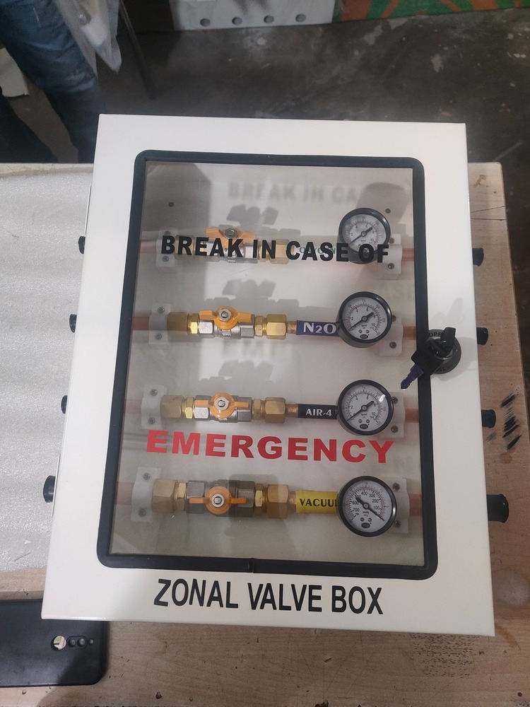 4 Gas Zonal Valve Box - Dimension (L*w*h): 400x300 Millimeter (Mm)