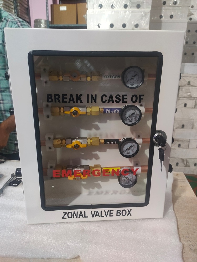 4 Gas Zonal Valve Box - Dimension (L*w*h): 400x300 Millimeter (Mm)