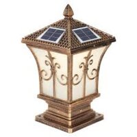 Gate Lamp - Ms Material, 220-240 Volt Electric | Energy Efficient Led, Stylish Design, Enhances Entranceway & Security