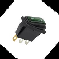 KCD 3 GREEN LIGHT 3 PIN ON-OFF WATER PROOF