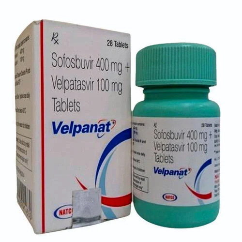 Velpanat Sofosbuvir 400 Mg Velpatasvir 100Mg Tablets - Storage Instructions: Cool & Dry Place