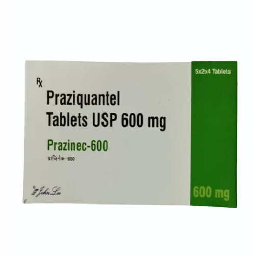 600Mg Praziquantel Tablets - Storage Instructions: Cool & Dry Place