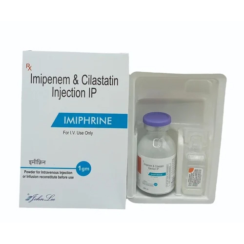 1G Imipenem Cilastatin Injection - Physical Form: Liquid