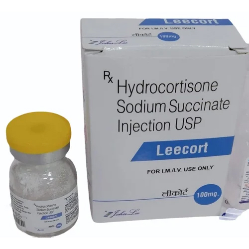 100Mg Hydrocortisone Sodium Succinate Injection - Physical Form: Liquid