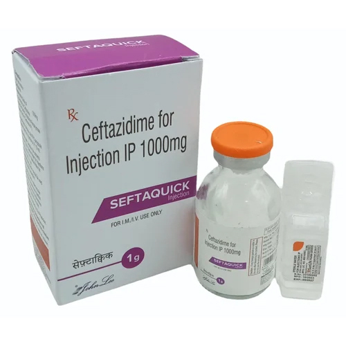 1000Mg Ceftazidime Injection - Physical Form: Liquid