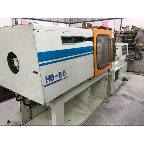 80 Ton Hishiya Injection Molding Machine - Mild Steel, 440 Volt | Automatic, High Efficiency, Industrial Use