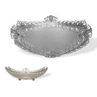 Silver Plated Silver Plated Oval Dish - Polish Type: High Gloss