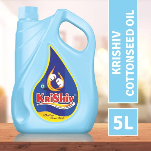 Krishiv 5 Litre Jar Cottonseed Oil