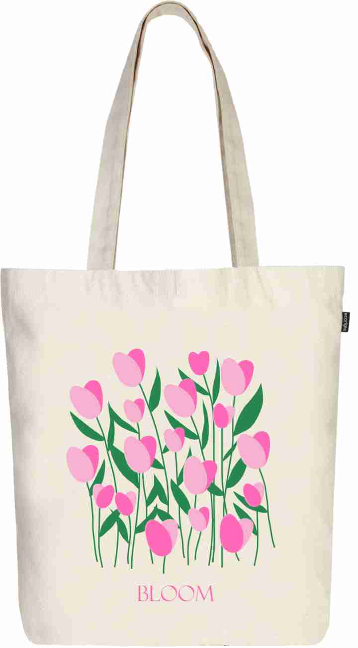 SENTINEL Canvas Printed Zipper Tote Bags