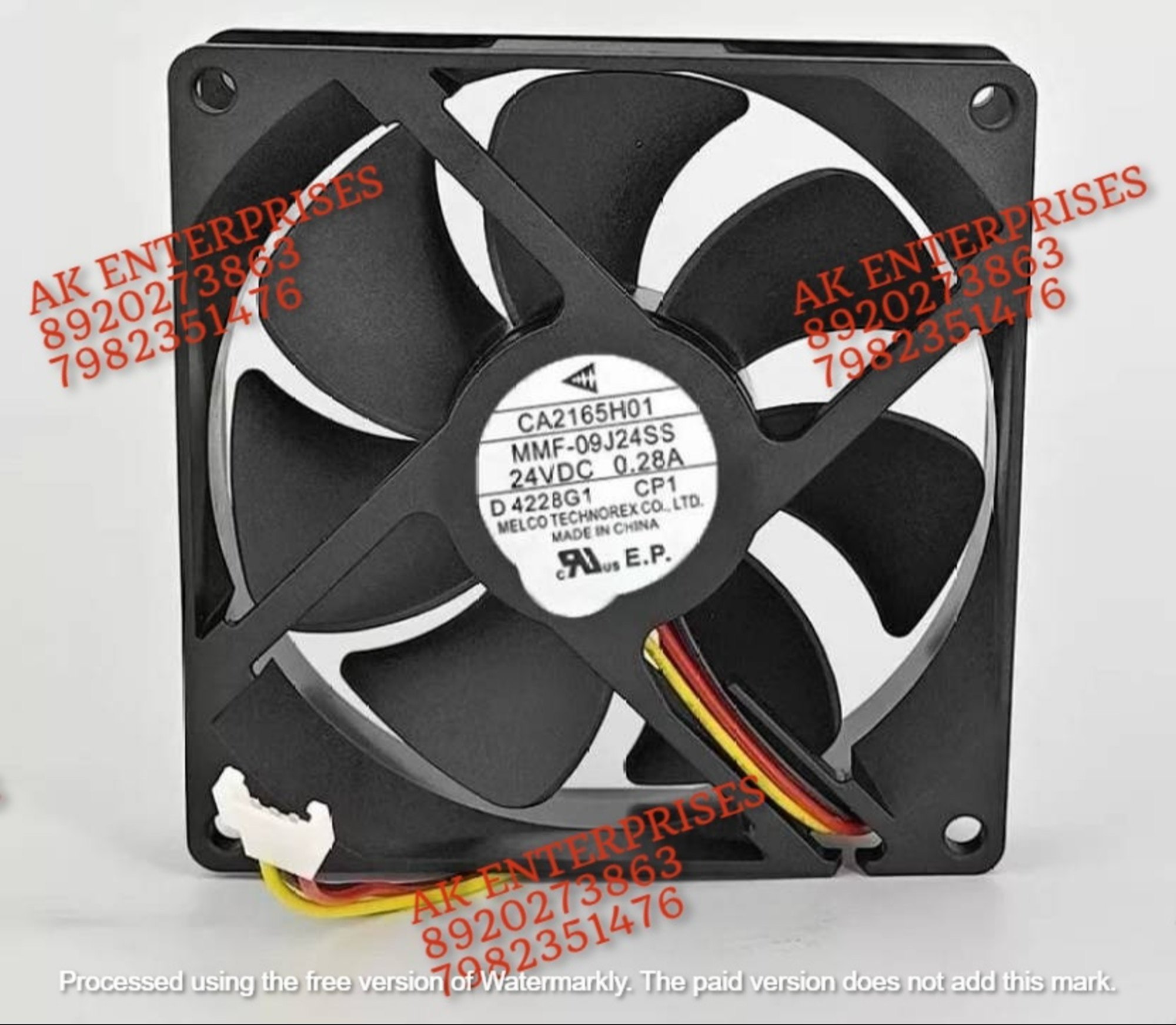 MMF-09J24SS Air Fan,24V DC 0.28S DC Cooling Fan,92 * 92 * 25mm 3Wire