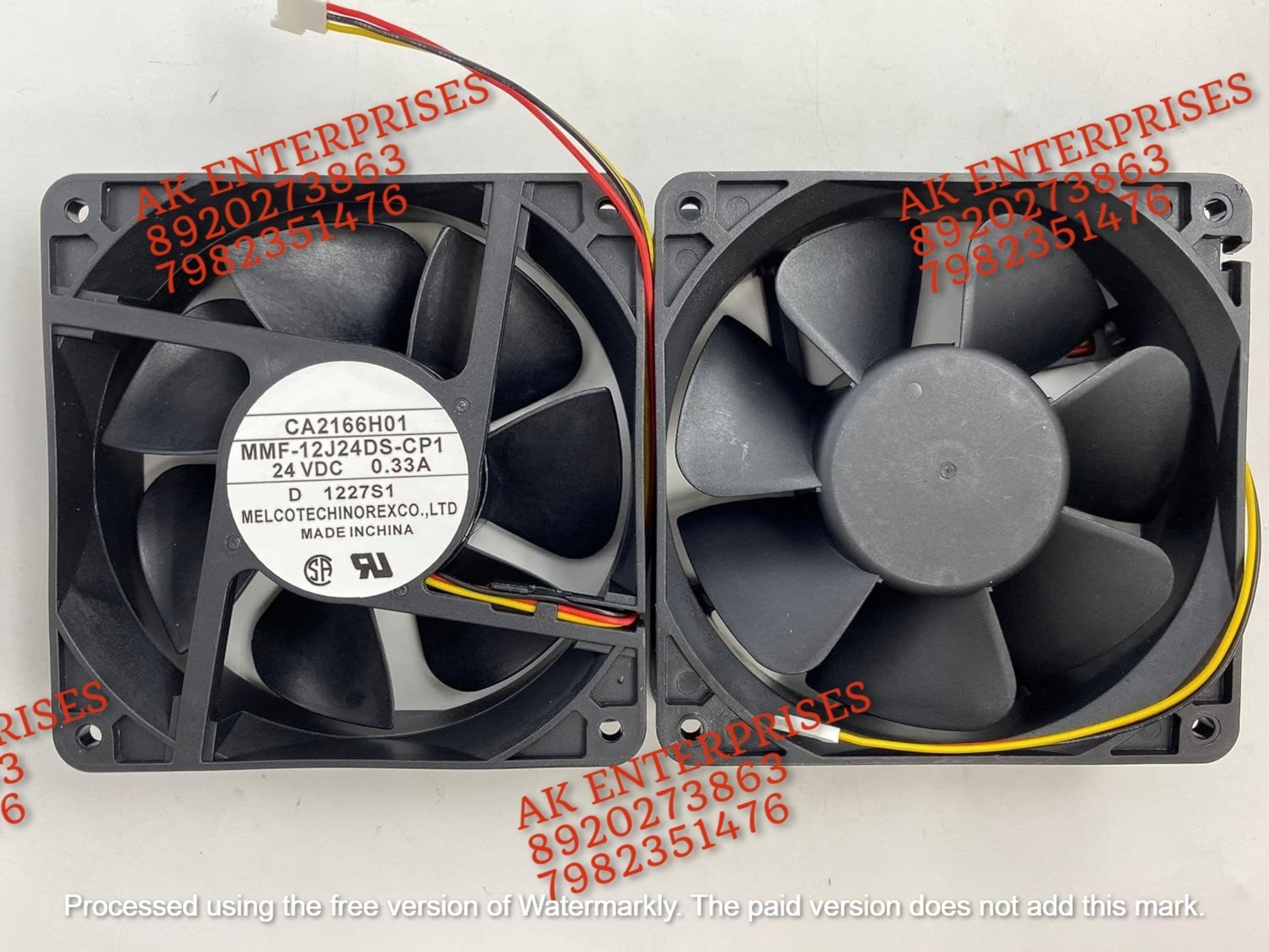 MMF-12J24DS-CP1 24V 0.33A 3wires Cooling Fan