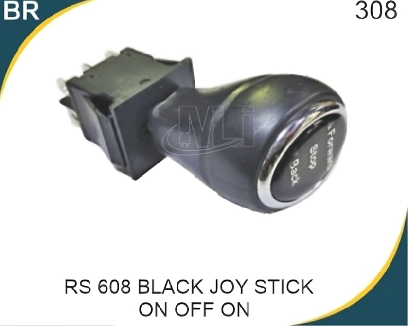 RS 608 Black Joy Stick On Off On
