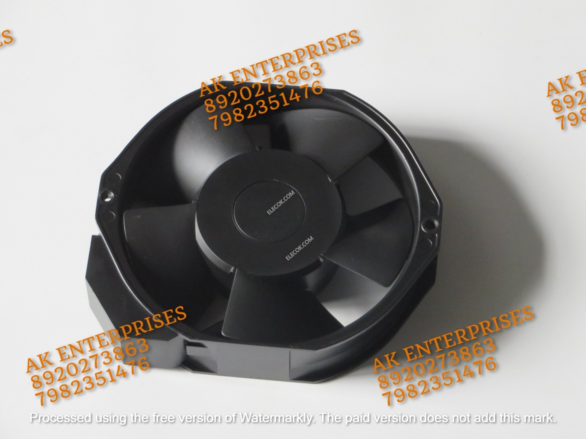 Costech C17B12HTB Axial Fan 115V-50/60Hz 29/28W DC Brushless Air Cooling Fan 5000 RPM 172 * 150 * 38mm 2Wire