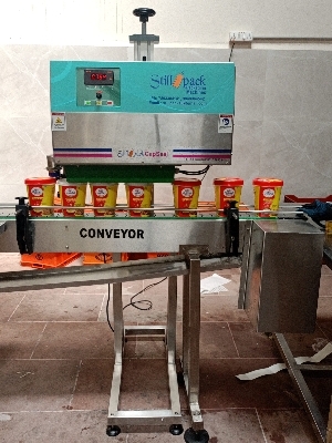 Automatic Induction  Cap sealing  Machine
