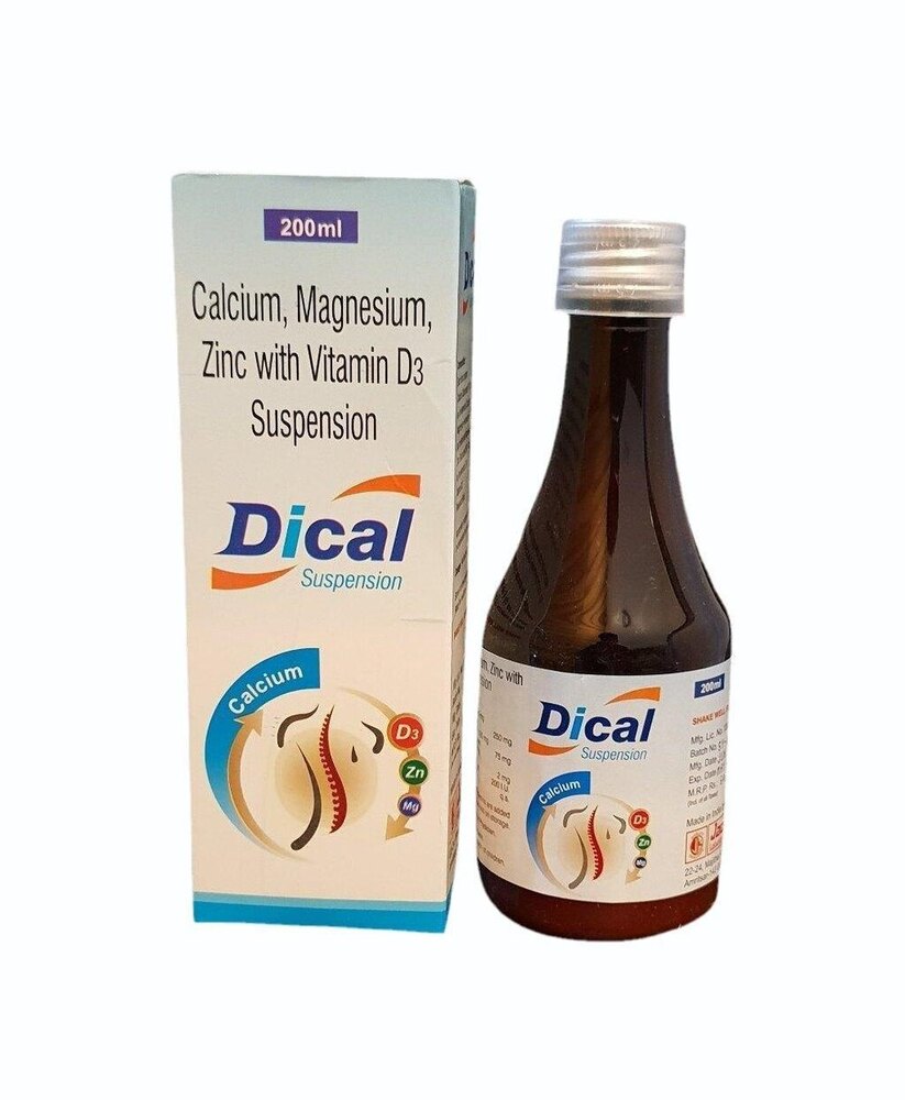 Calcium Carbonate  Vit D3  Zinc  Magnesium  (Sugar Free)