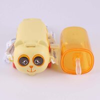 Bus Shape Water Bottle for Kids with Straps