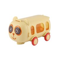 Bus Shape Water Bottle for Kids with Straps