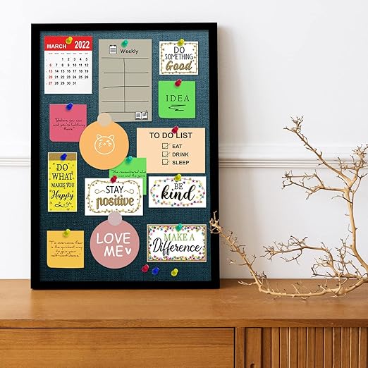 Wooden Frame Notice Pin Up Board