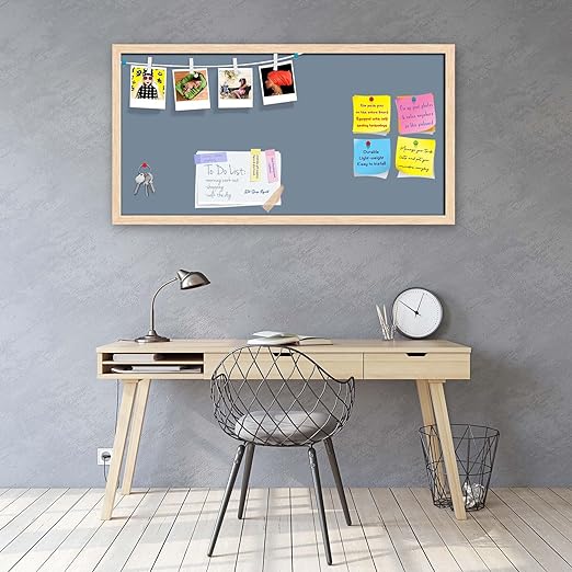 Wooden Frame Notice Pin Up Board