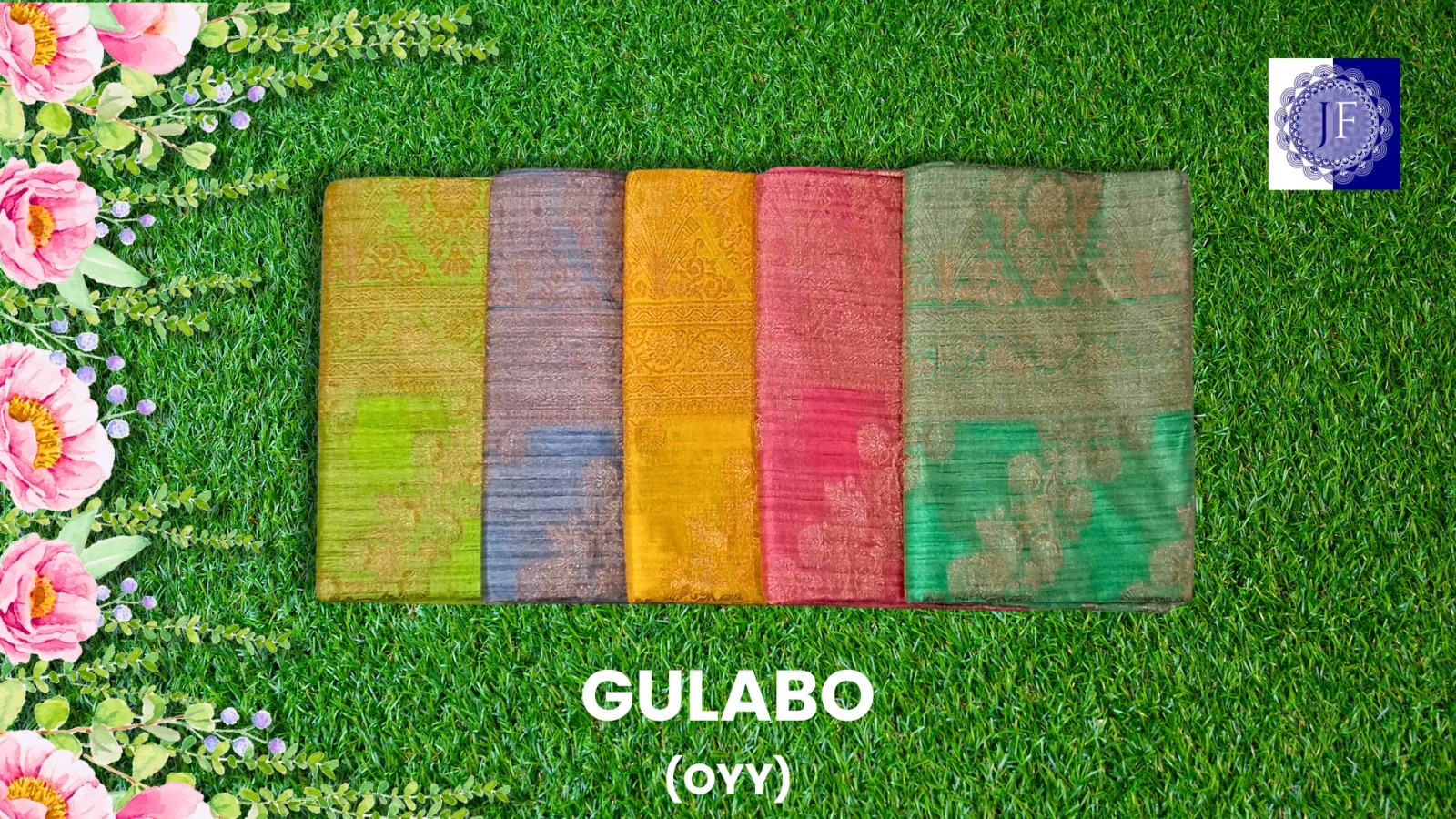 Gulaboo Silk Saree - Chanderi Cotton Full Length 6 Pestal Colours | Beldaar Design Sheer Transparency Zari Work Heavy Pallu Rich Blouse