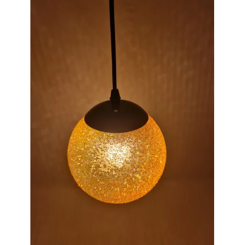 Golden Glass Ceiling Pendant Hanging Light - Application: Decoration