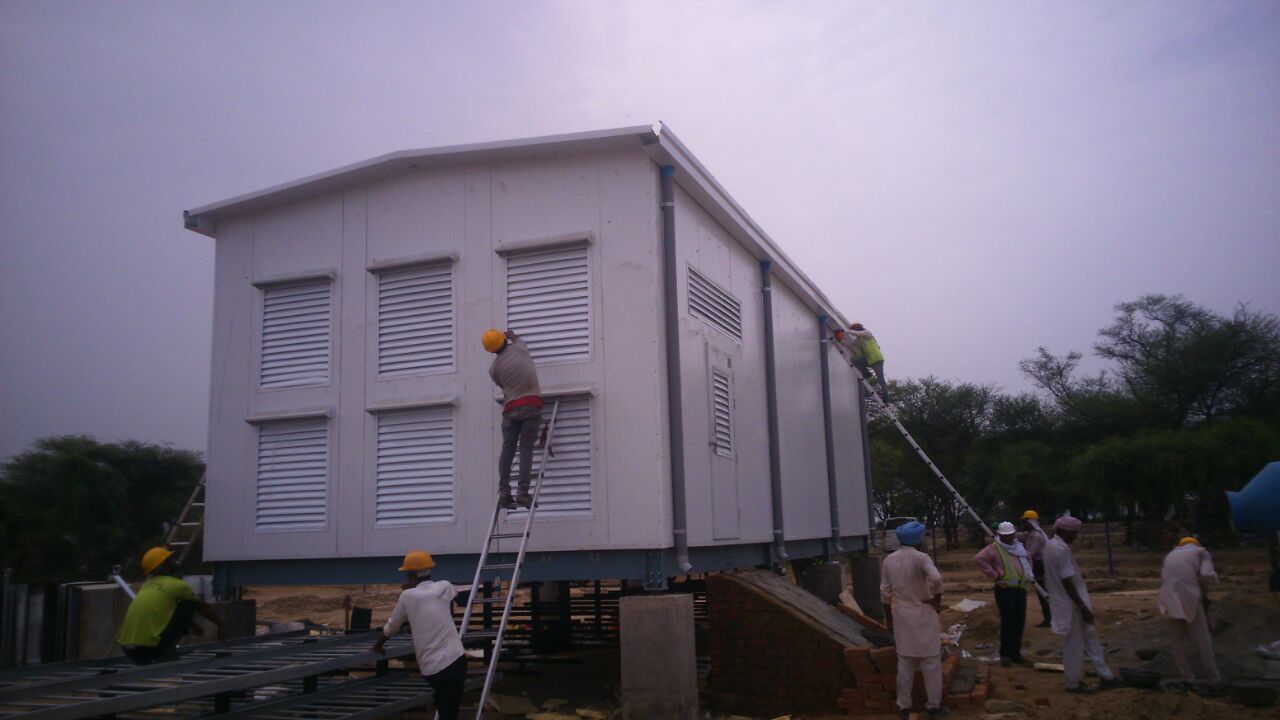 Prefabricated Solar Power Control Room