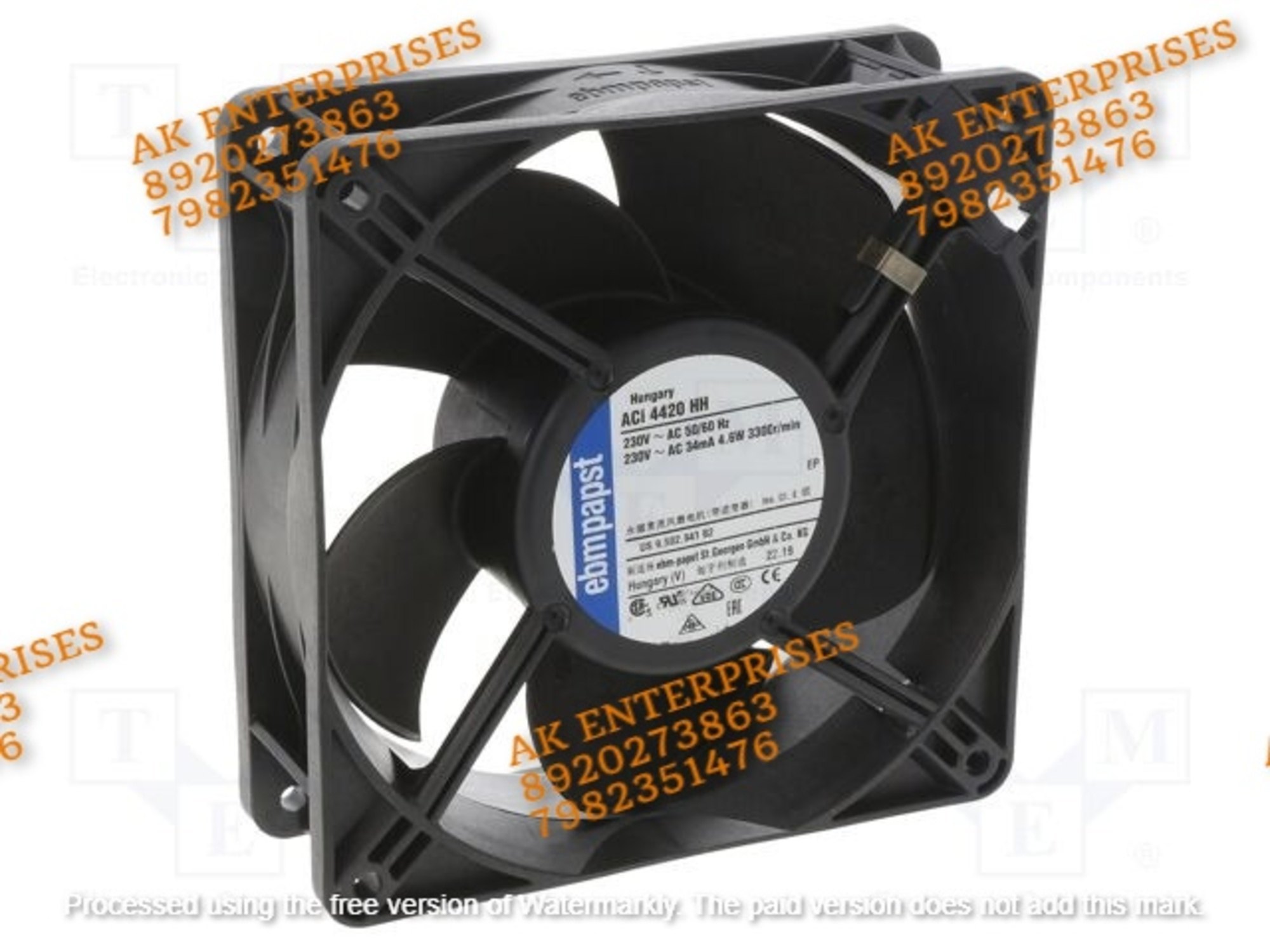 ebm-papst Axial Fan ACi 4420 HH 230 V 4.6 W Fan