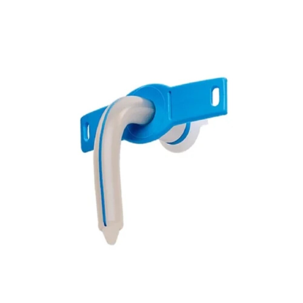 Plain Tracheostomy Tube - Color: Blue