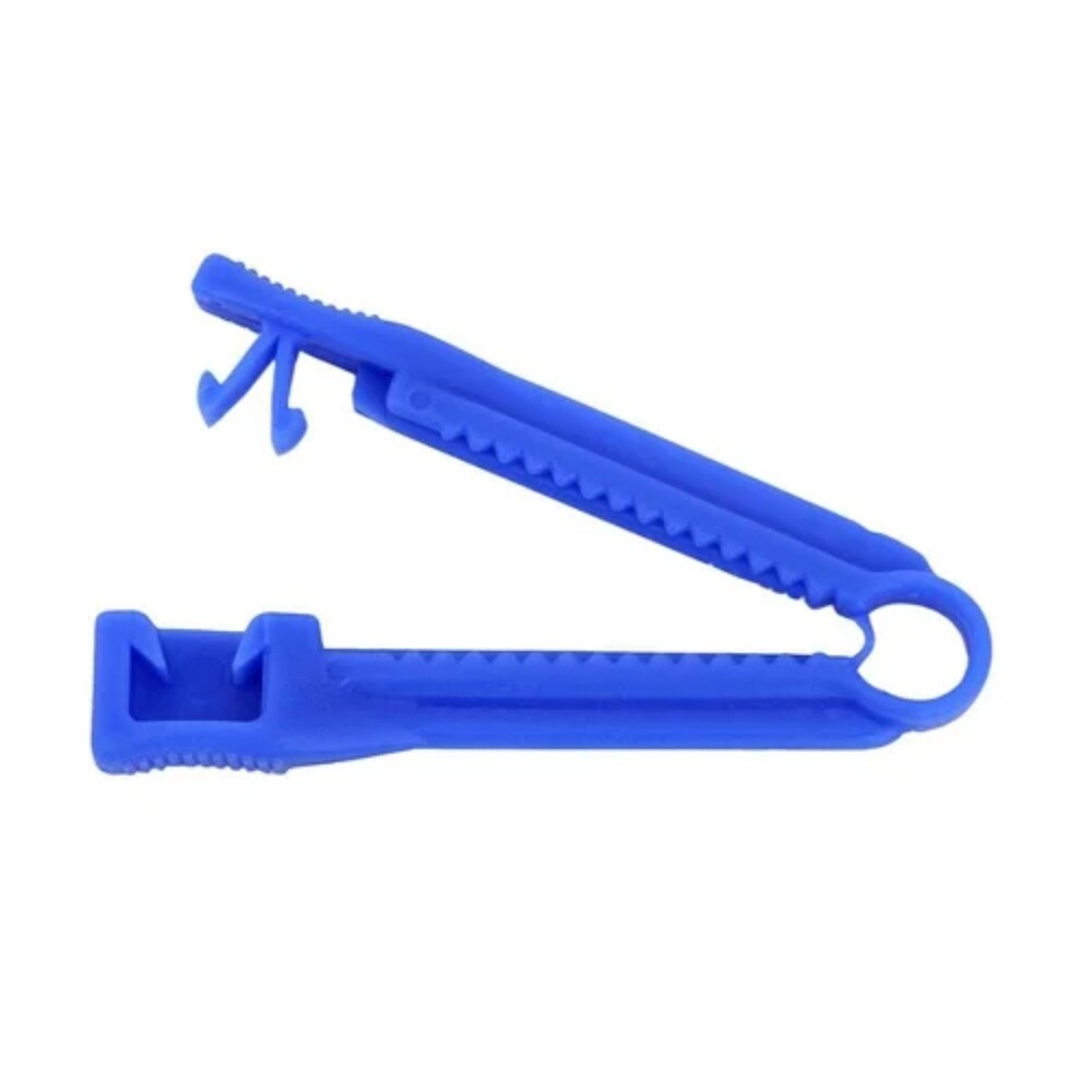 Umbilical Cord Clamp - Plastic, Manual Operation | Blue Color, Designed for Hospital & Clinic Use