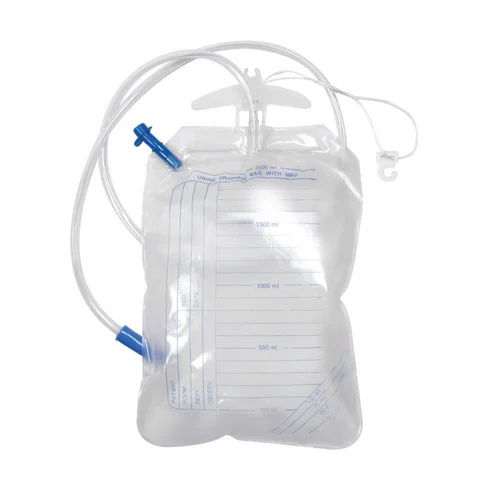 2000Ml Urine Collection Bag - Color: Transparent