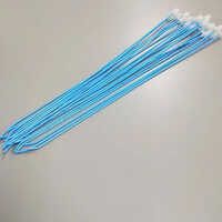 Blue Silicone Bougie - Silicone Material, Manual Operation, Blue Color | Designed For Hospital & Clinic Use, New Condition