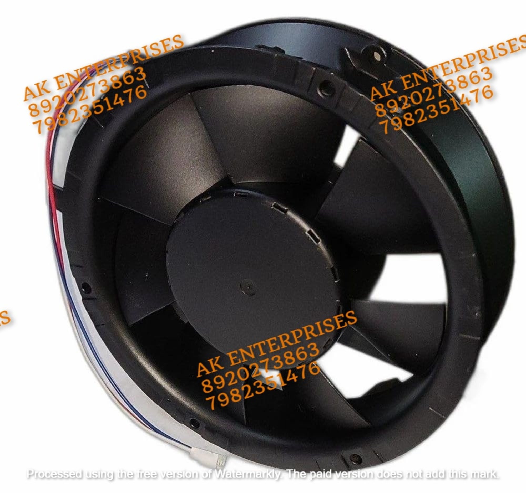 EBMPAPST 6224 NTDA Axail Fan 24V-2.0A 48W DC Brushless Air Cooling Fan 5100 RPM 172 * 172 * 51mm 3-Wire (Metal)