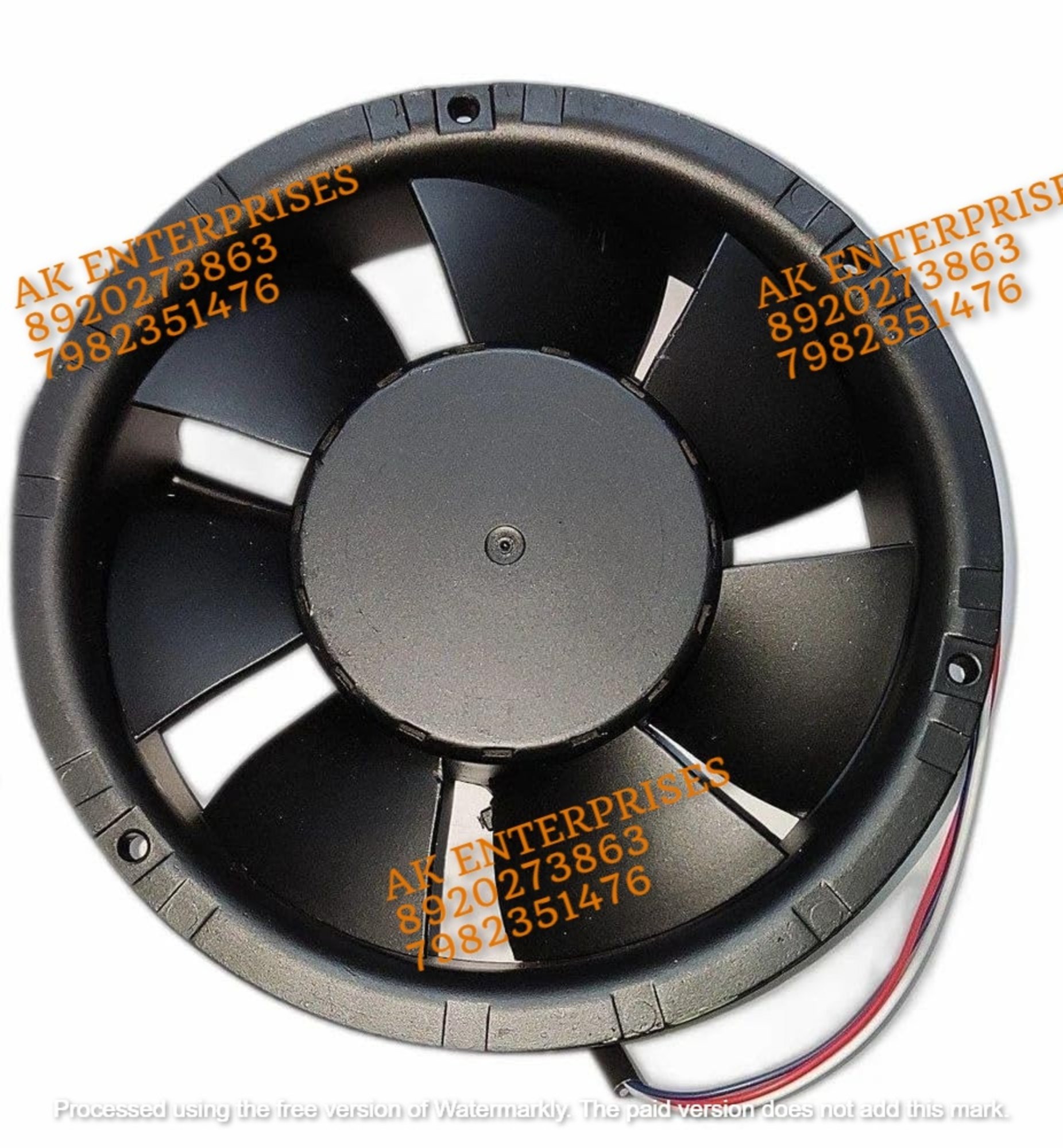 EBMPAPST 6224 NTDA Axail Fan 24V-2.0A 48W DC Brushless Air Cooling Fan 5100 RPM 172 * 172 * 51mm 3-Wire (Metal)