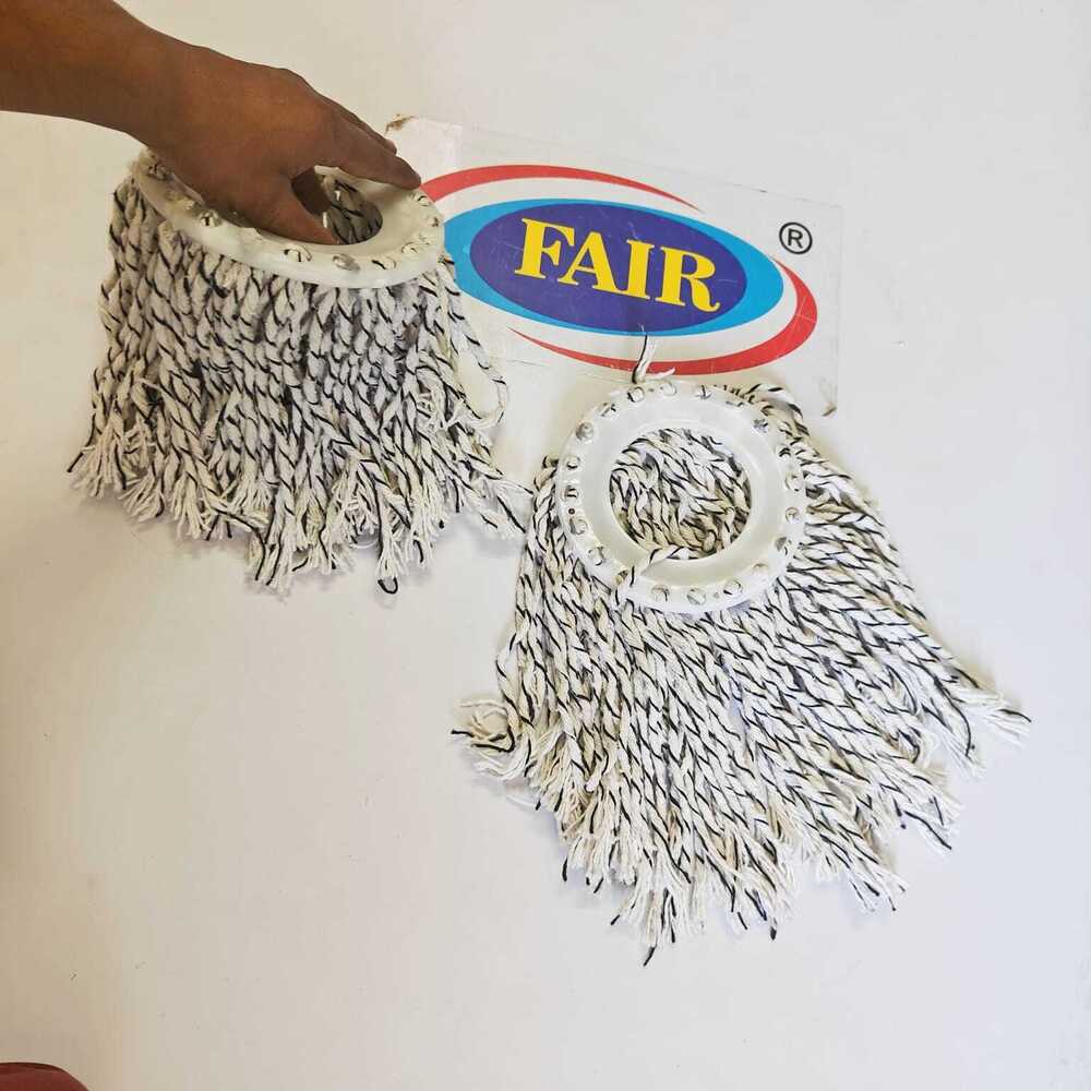 Cotton Mop Refill - Cotton, 110g | Durable, Super Water Absorbency, Non-abrasive, Lint-free, Eco-friendly, Suitable For Smart Mop & Magic Mop
