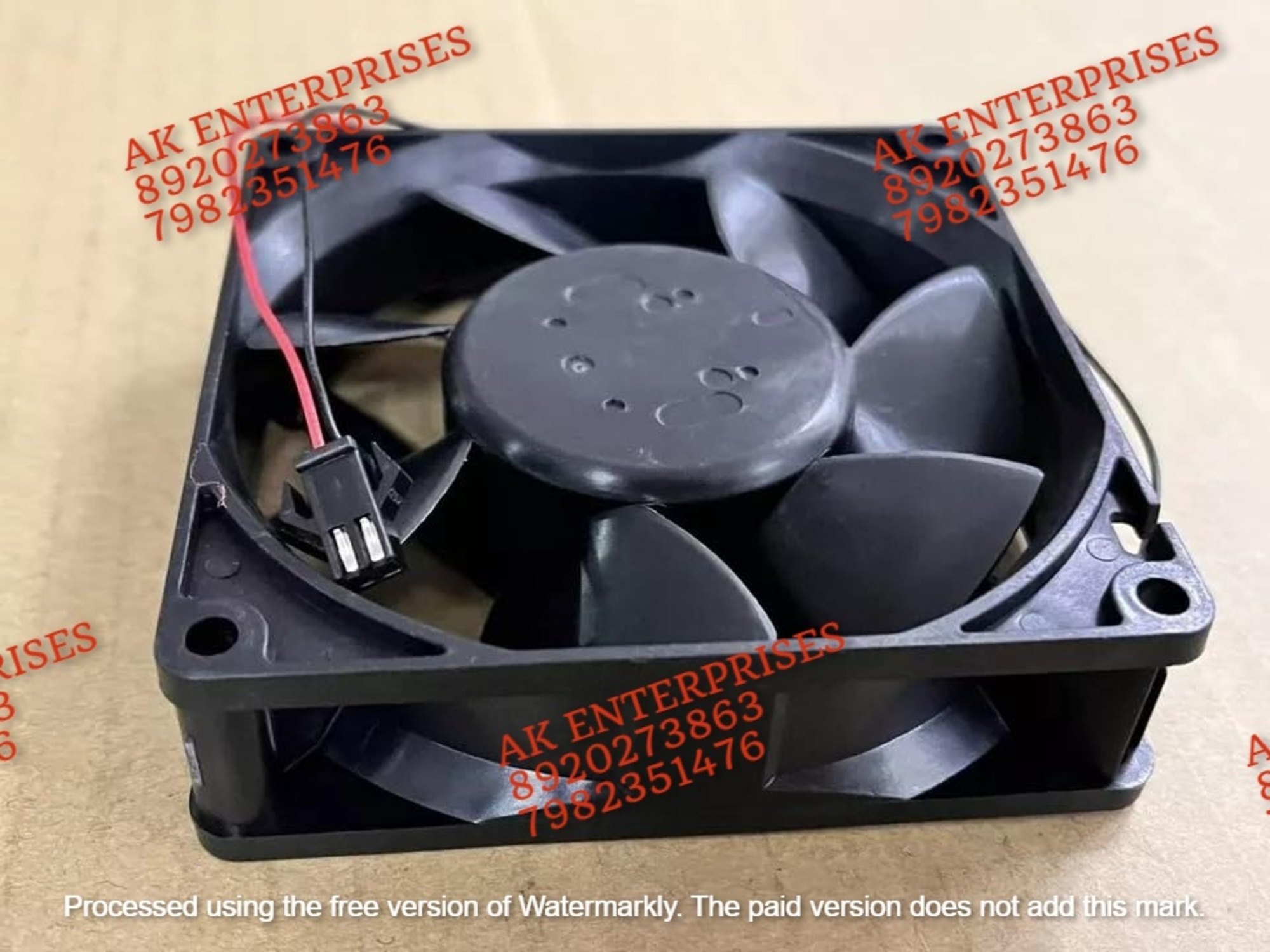 ebmpapst 3414NH Axial Fan 24V-0.13A 3.0W DC Brushless Air Cooling Fan 3000 RPM 92 * 92 * 25mm 2-Wire