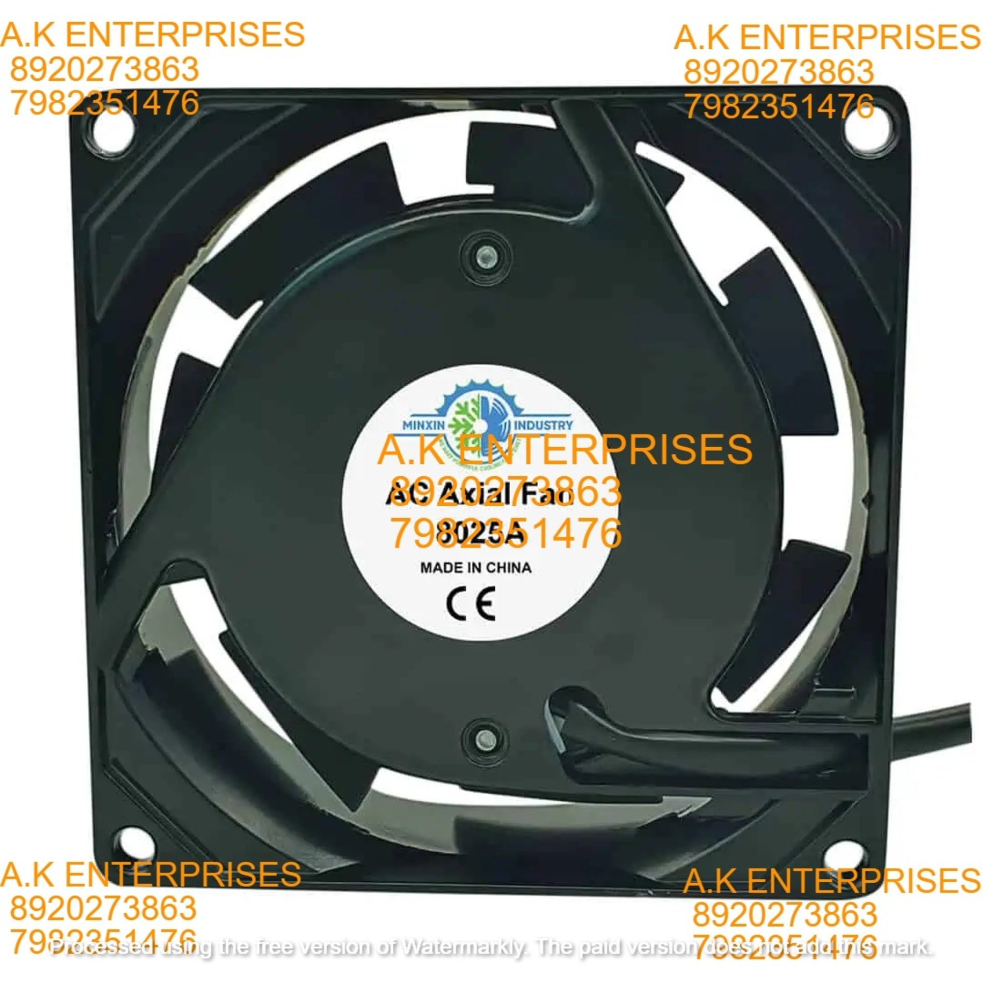 EBM PAPST 8025A A8025M12S cooler fan 80x80 mm 12V 0.14A FAN PC