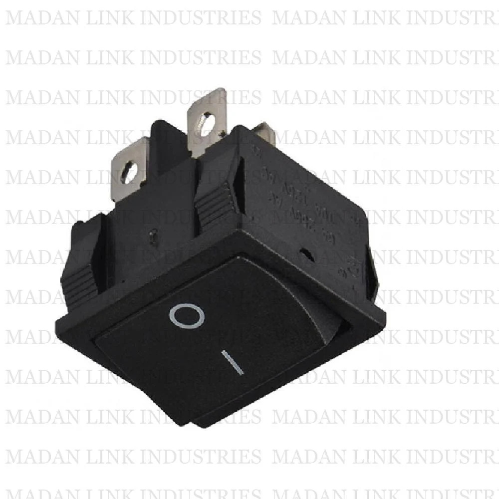 Rocker Switch 4 Pin Black On Off