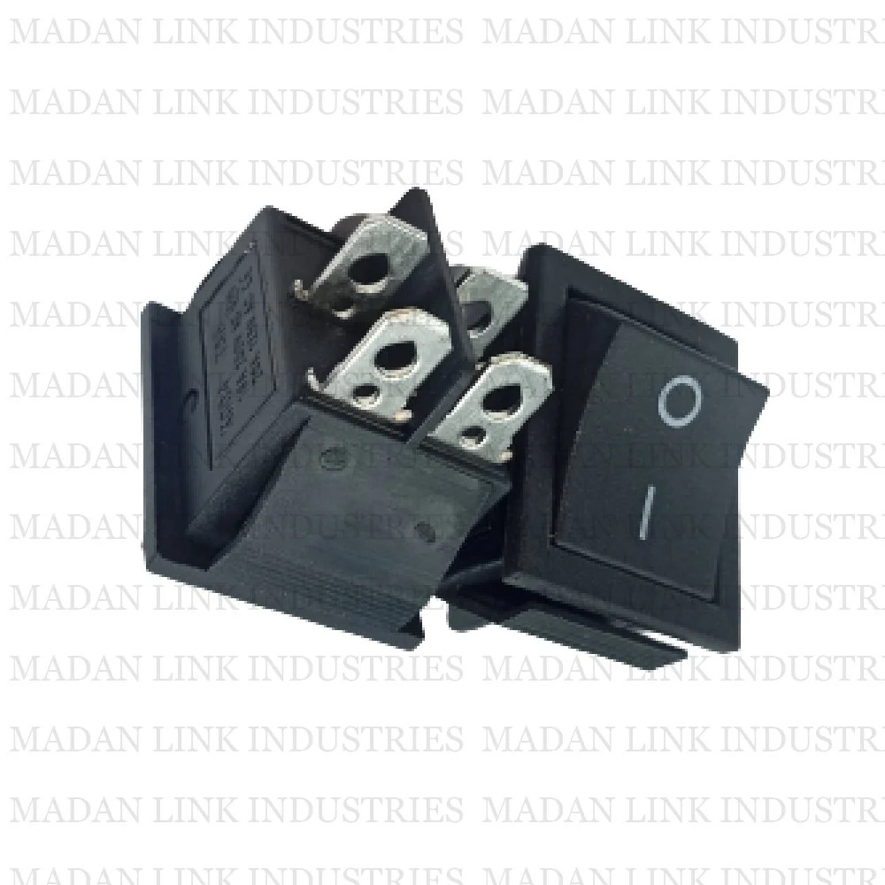 RS-608 BLACK 4 PIN 1WAY SPRING THROW