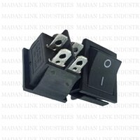RS-608 BLACK 4 PIN 1WAY SPRING THROW