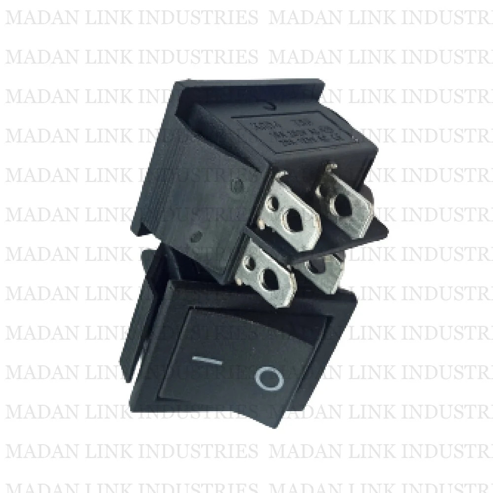 RS-608 BLACK 4 PIN 1WAY SPRING THROW
