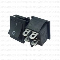 RS-608 BLACK 4 PIN 1WAY SPRING THROW