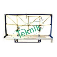 Pinned Joint Model - Mild Steel, Manual Operation, Polished Finish, Portable Design, Wooden Box Packaging | Laboratory Application