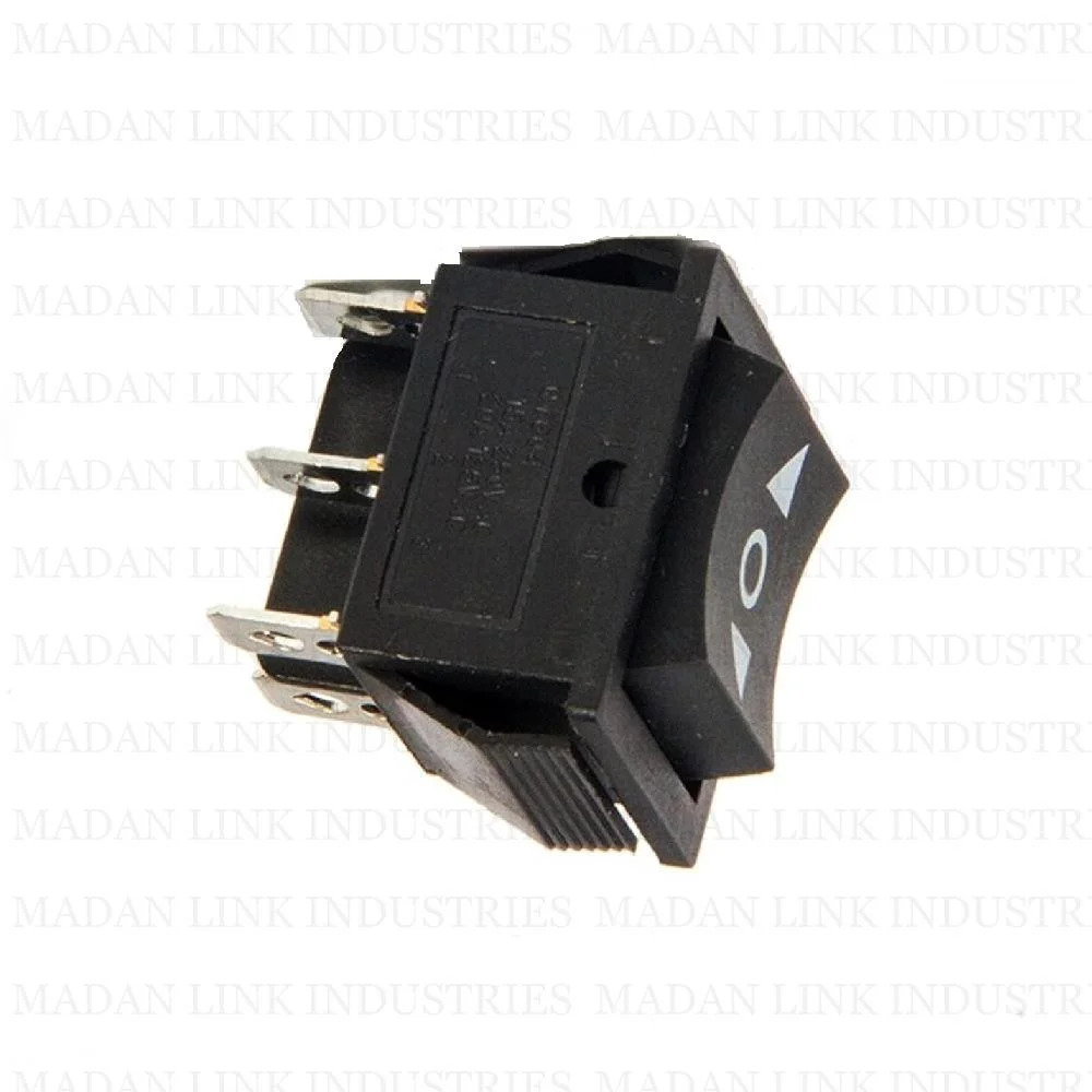 Rs 608 Black 6 Pin 2 Way Spring Throw - Contact Resistance: 250v 16amp Volt Per Ampere (V/a)