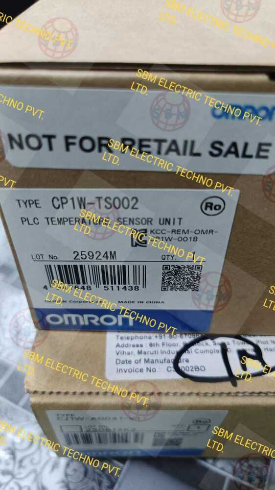 OMRON PLC TEMPERATURE SENSOR UNIT, CP1W-TS002