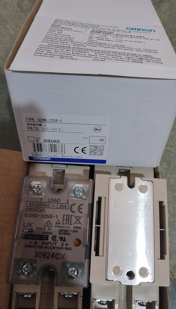 OMRON SOLIDS STATES RELAY,G3NB-225B
