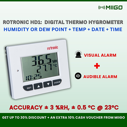 HD1 Digital Thermo Hygrometer