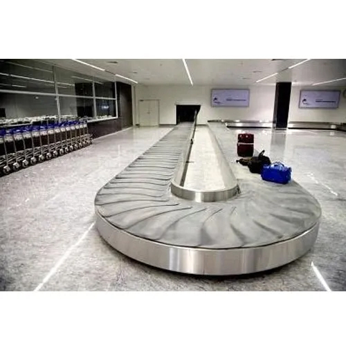 Baggage Airport Conveyor - Color: Silver