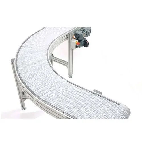 Ss Modular Belt Conveyor - Color: Silver