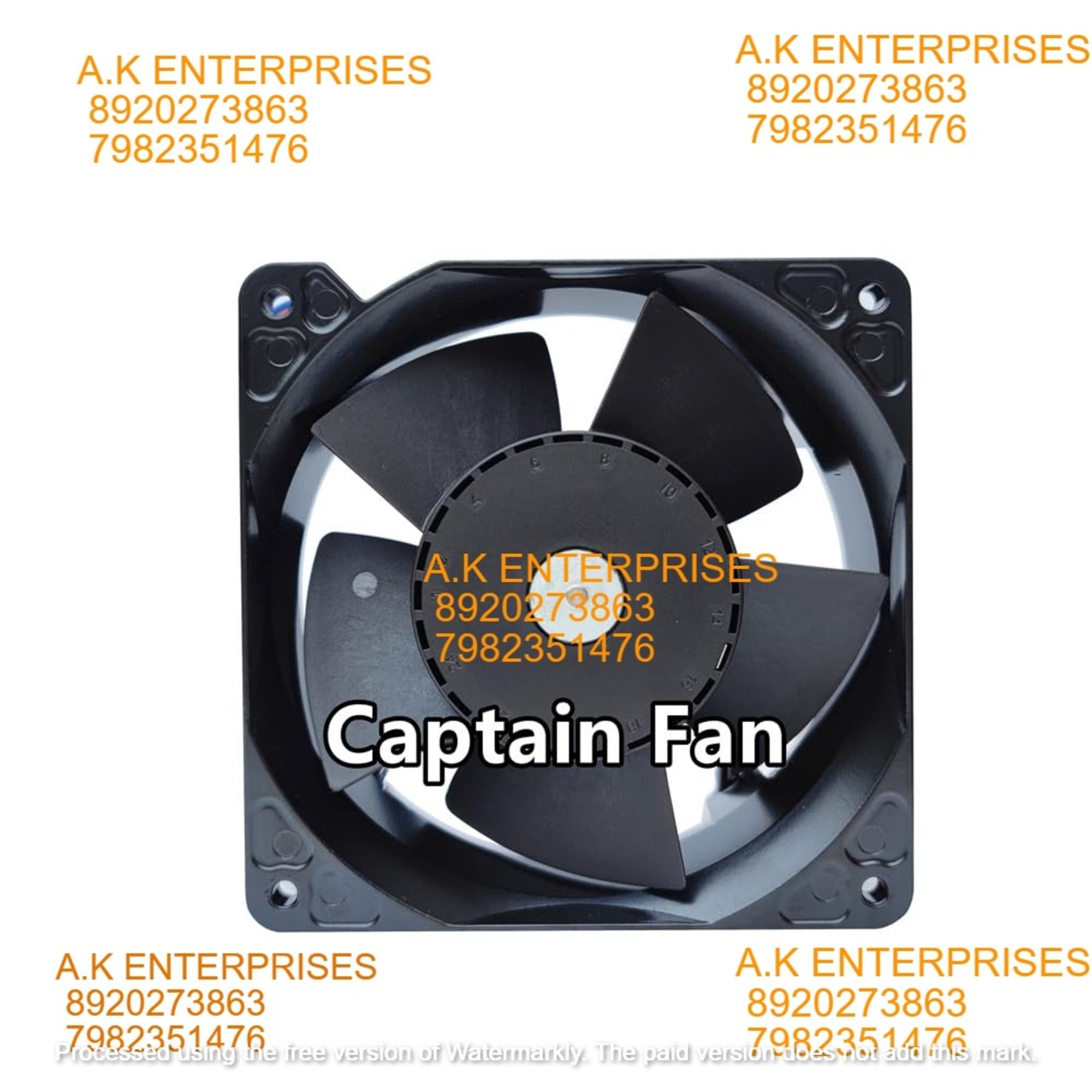  EBMPAPST 4114NH4 24V-1.25A 30W DC Brushless Air Cooling Fan 6800 RPM 120 * 120 * 38mm 2-Wire (Metal)